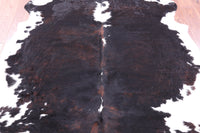 Thumbnail for Tricolor Natural Cowhide Rug - Large 6'6