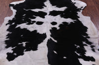 Thumbnail for Black & White Natural Cowhide Rug - Large 6'9