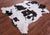 Tricolor Natural Cowhide Rug - Large 6'10"H x 6'1"W