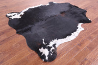 Thumbnail for Tricolor Natural Cowhide Rug - Large 6'11