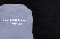 Thumbnail for Tricolor Natural Cowhide Rug - Large 6'11