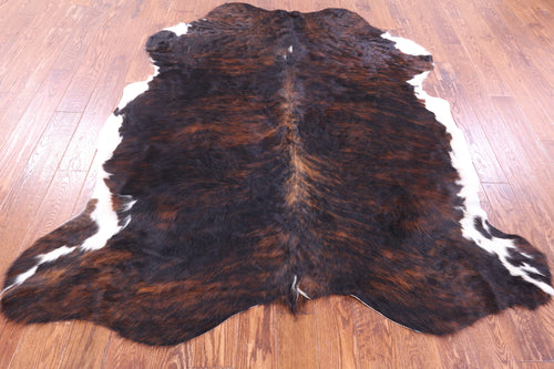 Tricolor Natural Cowhide Rug - X-Large 7'0