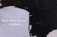 Thumbnail for Black & White Natural Cowhide Rug - Medium 6'0