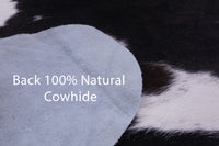 Thumbnail for Tricolor Natural Cowhide Rug - XLarge 7'1