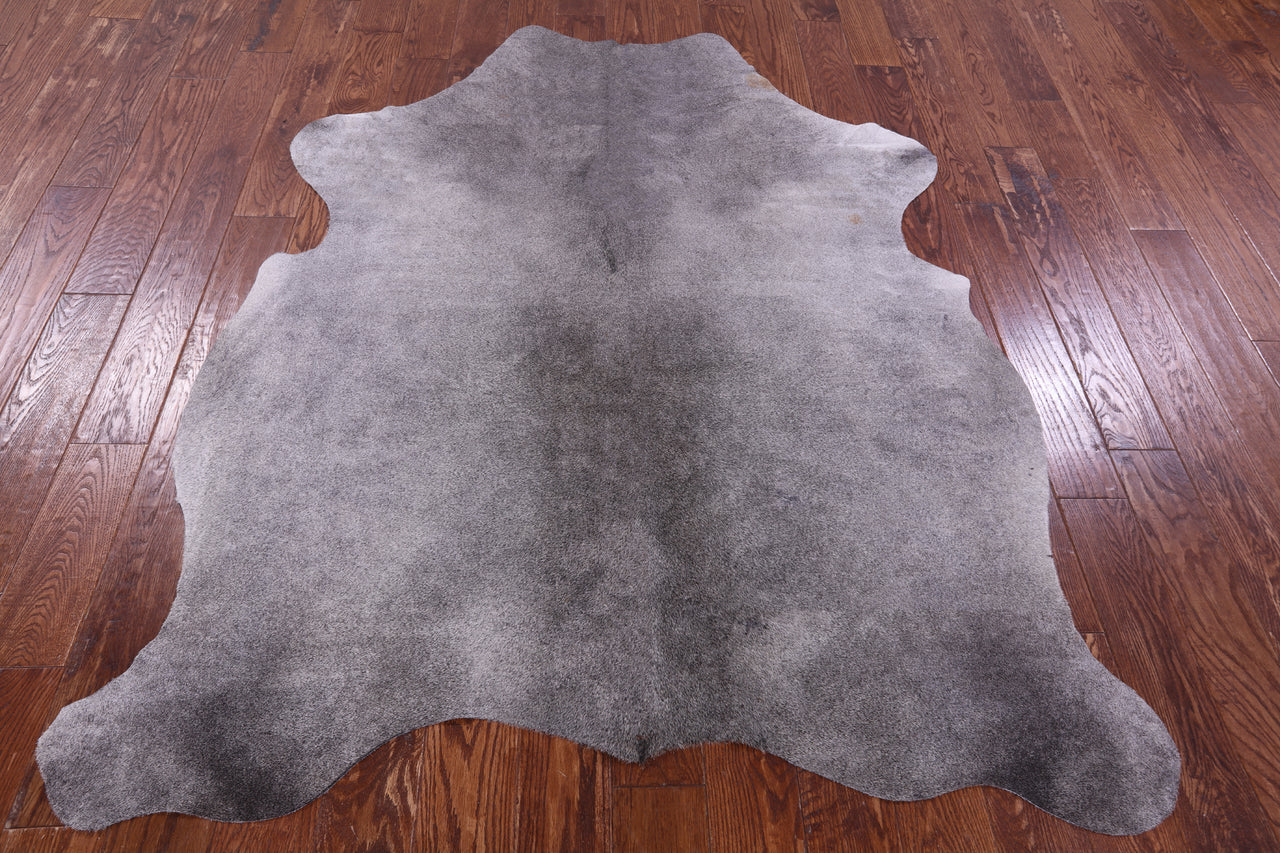 Grey Natural Cowhide Rug - Large 6'6"H x 5'2"W