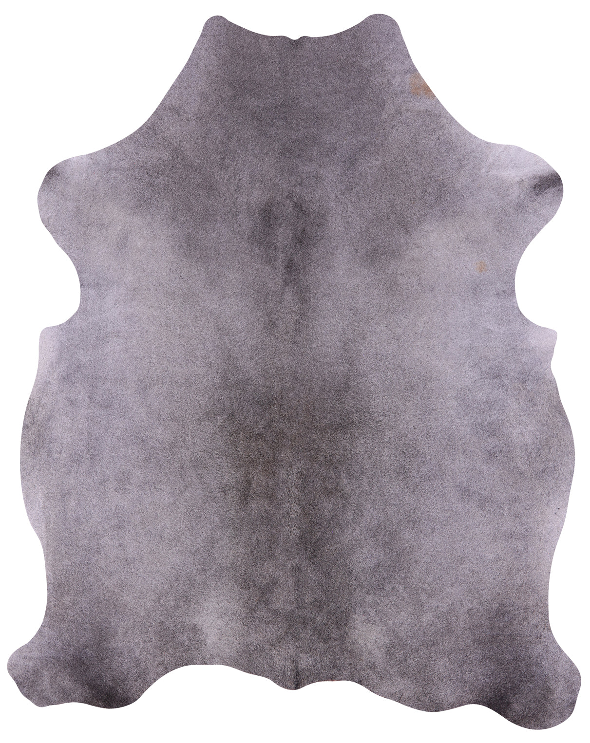 Grey Natural Cowhide Rug - Large 6'6"H x 5'2"W