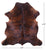 Brindle Natural Cowhide Rug - Medium 6'3"H x 5'9"W