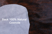 Thumbnail for Brindle Natural Cowhide Rug - Medium 6'3