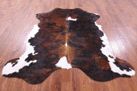 Thumbnail for Tricolor Natural Cowhide Rug - XLarge 7'2