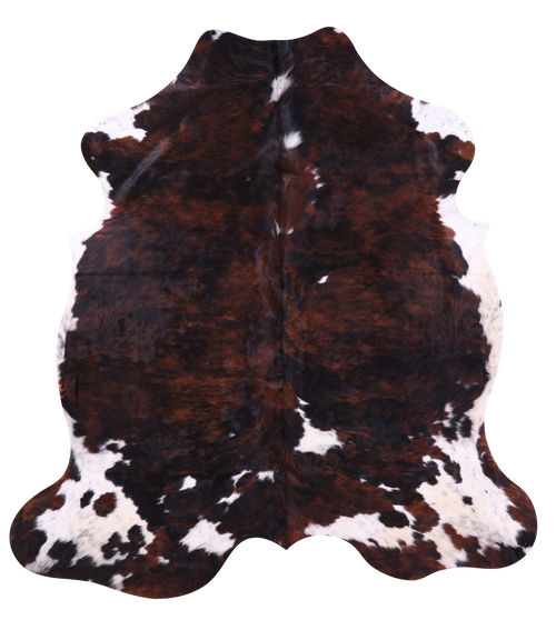 Tricolor Natural Cowhide Rug - X-Large 7'2