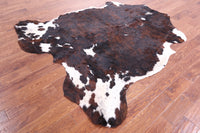 Thumbnail for Tricolor Natural Cowhide Rug - XLarge 7'2