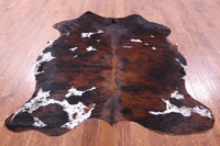 Thumbnail for Tricolor Natural Cowhide Rug - XLarge 7'0