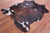 Tricolor Natural Cowhide Rug - XLarge 7'0"H x 5'7"W