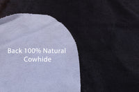 Thumbnail for Brown Natural Cowhide Rug - XLarge 7'11