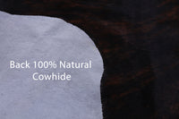 Thumbnail for Brindle Natural Cowhide Rug - Small 5'7