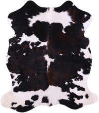 Thumbnail for Tricolor Natural Cowhide Rug - Small 5'7