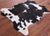 Tricolor Natural Cowhide Rug - Small 5'7"H x 4'11"W