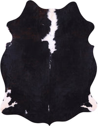 Thumbnail for Tricolor Natural Cowhide Rug - Medium 5'11