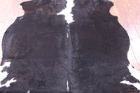 Thumbnail for Tricolor Natural Cowhide Rug - Medium 5'11