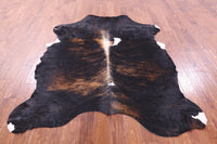 Thumbnail for Tricolor Natural Cowhide Rug - XLarge 7'2