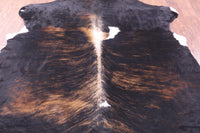 Thumbnail for Tricolor Natural Cowhide Rug - XLarge 7'2