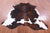 Tricolor Natural Cowhide Rug - XLarge 7'0"H x 6'0"W