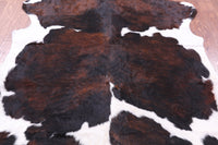 Thumbnail for Tricolor Natural Cowhide Rug - Large 6'11