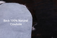 Thumbnail for Tricolor Natural Cowhide Rug - Large 6'11