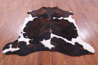 Thumbnail for Tricolor Natural Cowhide Rug - Large 6'11