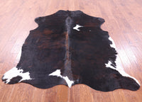 Thumbnail for Tricolor Natural Cowhide Rug - Large 6'9