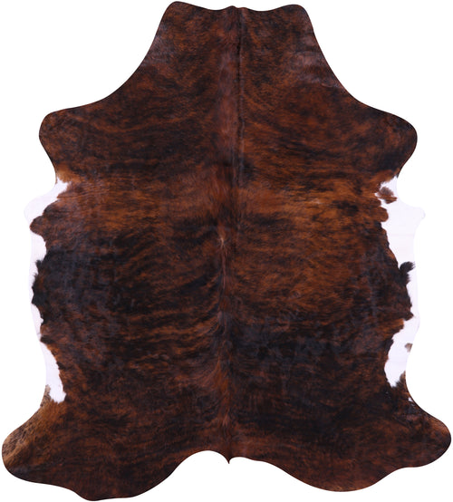 Brindle Natural Cowhide Rug - Large 6'10