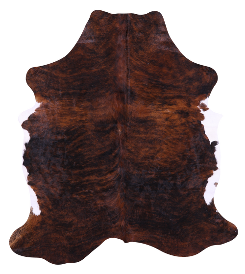 Brindle Natural Cowhide Rug - Large 6'10