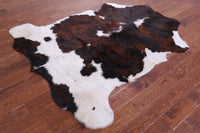 Thumbnail for Tricolor Natural Cowhide Rug - Large 6'8