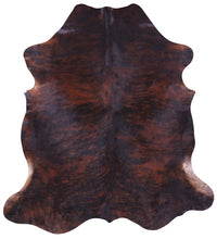 Thumbnail for Brindle Natural Cowhide Rug - Large 6'10