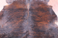 Thumbnail for Brindle Natural Cowhide Rug - Large 6'10