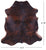 Brindle Natural Cowhide Rug - Large 6'10"H x 6'2"W