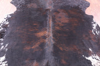 Thumbnail for Tricolor Natural Cowhide Rug - Large 6'8