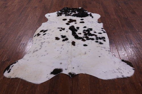 Tricolor Natural Cowhide Rug - Large 6'9