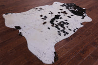 Thumbnail for Tricolor Natural Cowhide Rug - Large 6'9