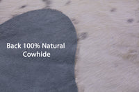 Thumbnail for Tricolor Natural Cowhide Rug - Large 6'9