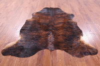 Thumbnail for Brindle Natural Cowhide Rug - Large 6'8