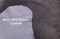 Thumbnail for Grey Natural Cowhide Rug - Large 6'4