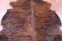 Thumbnail for Brindle Natural Cowhide Rug - Large 6'5