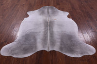 Thumbnail for Grey Natural Cowhide Rug - Large 6'4