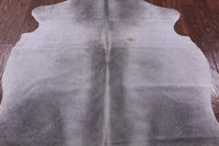 Thumbnail for Grey Natural Cowhide Rug - Large 6'4