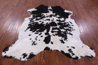 Thumbnail for Black & White Salt & Pepper Natural Cowhide Rug - Large 6'8
