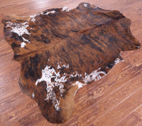 Thumbnail for Tricolor Natural Cowhide Rug - Large 6'6