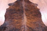 Thumbnail for Brindle Natural Cowhide Rug - Large 6'9