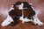 Tricolor Natural Cowhide Rug - Large 6'6"H x 5'11"W