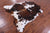 Tricolor Natural Cowhide Rug - Large 6'6"H x 5'11"W